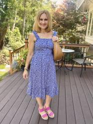 The Flowy Floral Midi Sundress You’ll Wear All Summer Long