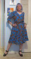 Cerulean Silk and Bits of Black