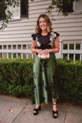 Fall Wedding Guest Dress