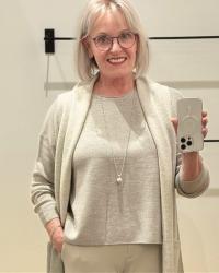 Eileen Fisher Fall 2025 Try-On: Cozy Layers and Polished Picks