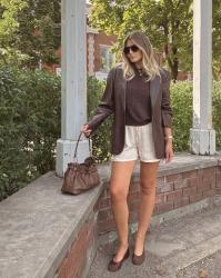 Embroidery shorts