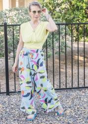 How to Wear Printed Pants 3 Ways