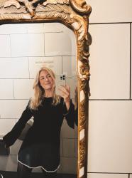Jag går på blogglunch och gör halkbanan