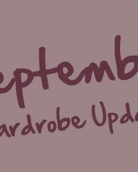 {recap} Wardrobe Update - September 2025