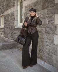 Drowning in brown chocolate