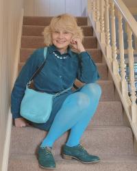 Life Lately: Teal, Tartan, Violets