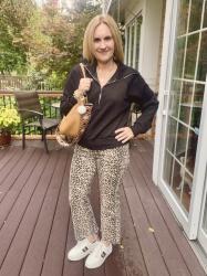 How to Dress Up and Down Leopard Jeans with these Chic Fall Looks
