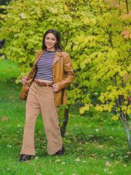 Кожаный пиджак винтаж