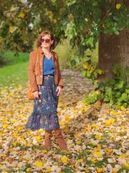 Comment porter la jupe longue en Automne ?