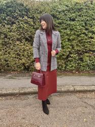 Faux Leather Skirt from Izabel London. 