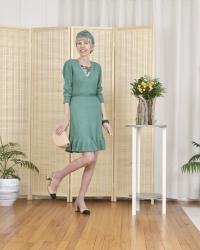 Green Sweater Dress