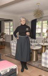 Skirt Outfit Ideas for Women Over 50