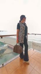 LEOPARDO EN BLANCO Y NEGRO