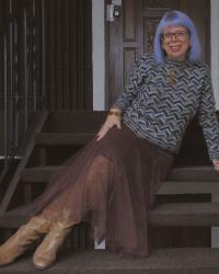 Mom-Day in the Rain With Mr. Darcy, and a Wee Shop