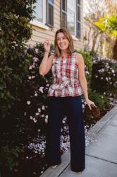 Holiday Plaid and My Favorite Pants