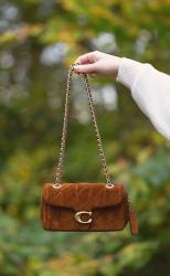 Coach Tabby 20 Bag Review – Warm Brown Suede