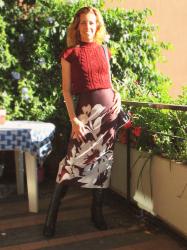 OOTD: The Burgundy Color Trend Is Here to Stay