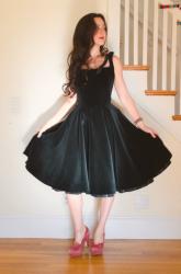 Panic sewing for the ballet