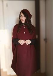 Miércoles costurero, 10 semanas 10 telas: mi capa, por fin!!!