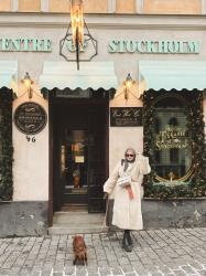 Helgen: fruhippa, varm choklad och paljetter