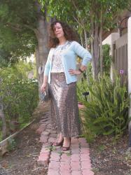 Just Chillin’: Easy Festive Look That Sparkles& The Fine-Whatever Link-Up