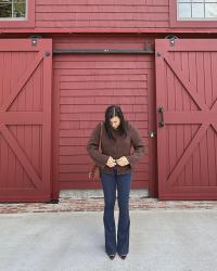 {outfit} Cozy for Thanksgiving at Home