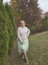 Tulle Dress for Winter