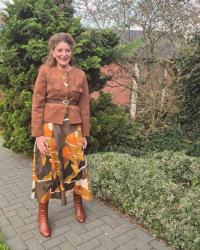 Leafy print &amp; luxe suede: fall fashion crush