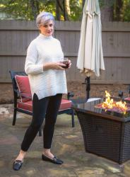 How to Wear Leggings After 50