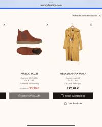 Konfektionsgrößen - Erfahrung mit Momox Fashion