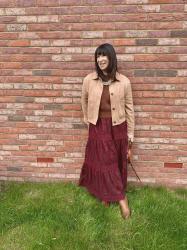 Wine Coloured Maxi Dress for Winter - Chic & Stylish Linkup