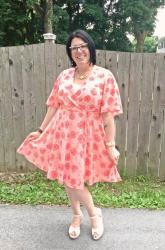 Wrap dress-The Good Buy/Good-Bye Book