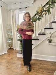 How to Style a Pashmina Scarf with Ageless Style