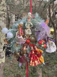 DIY- la couronne de noël des petites bonnes femmes