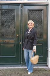 Brooches on my blazer