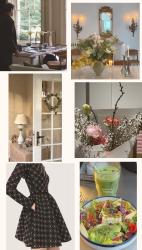 Tulpaner, min 40-årsklänning och januarikänsla