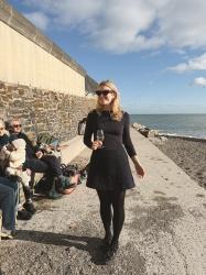 Nyårsafton på stranden och det enda rätta 12-slaget