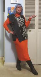 Orange and the Denim Fin