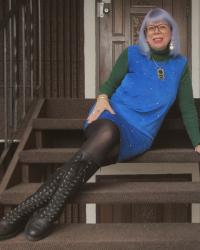 First Mom-Day of the Year in Cerulean Suede, and the Socks Must Die