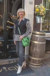 Black and white striped shirt