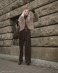 Brown notes and beige