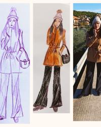 FRIDAY FASHION ILLUSTRATION: THANK YOU FOR 4.1 MILLION VIEWS