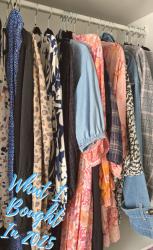 What I Bought In 2025 And How Often I Wore It: Wardrobe Update