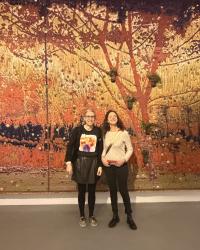 George Condo et Otobong Nkonga