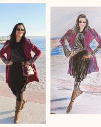 FRIDAY FASHION ILLUSTRATION : BE SUSTAINABLE, BABY!