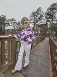 Wearing a Jacket as a Top