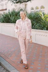 Valentine’s Day Outfit for Women Over 50: Cozy Pink Style from Coldwater Creek