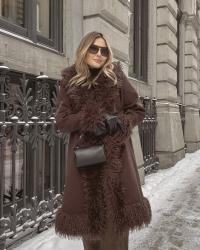 Boho style coat