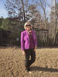 Bright Pink and Purple: Outfit Inspiration