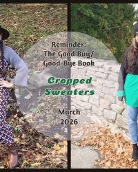 Reminder: The Good Buy/Good-Bye Book-Cropped Sweaters